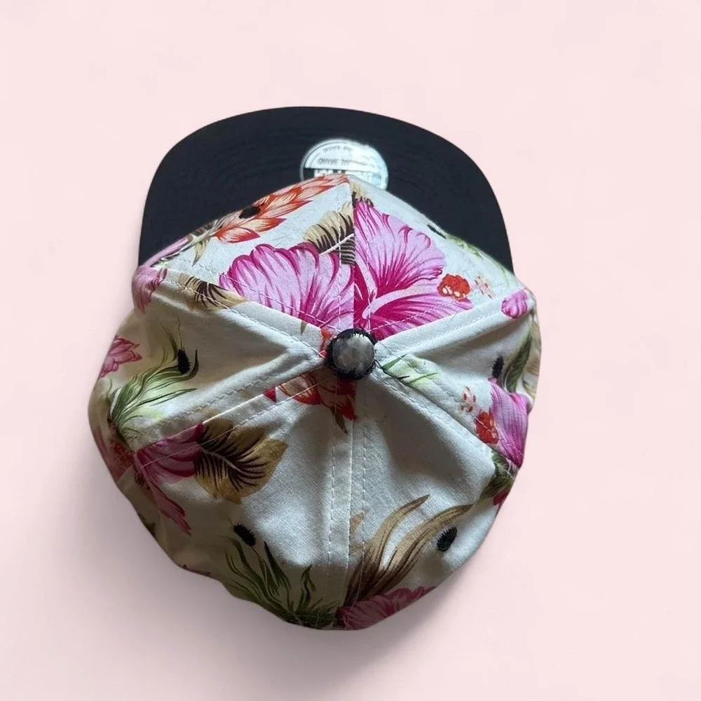 Wildwood New Jersey floral snapback hat perfect for the board walk